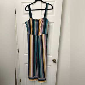 Striped multicolor jumpsuit